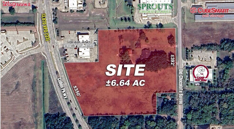 2830 Old Chocolate Bayou Rd, Pearland, TX à vendre - Photo du bâtiment - Image 2 de 2