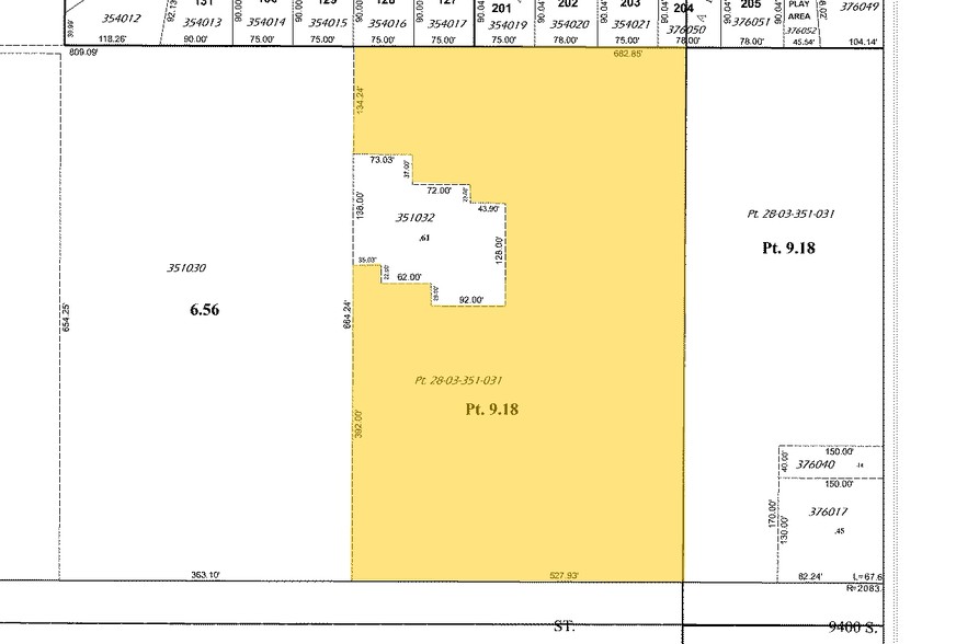 2165 E 9400 S, Sandy, UT à vendre - Plan cadastral - Image 1 de 1