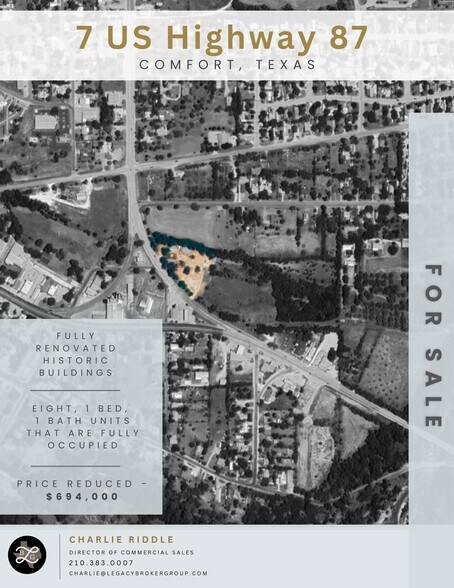 7 US Highway 87, Comfort, TX à vendre - Photo du bâtiment - Image 2 de 8