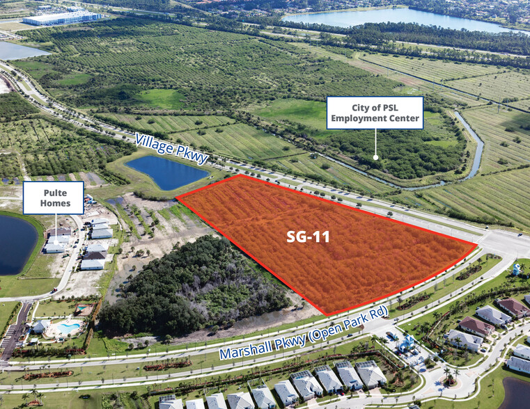 SW Village Parkway & Marshall Parkway, Port Saint Lucie, FL à vendre - Photo principale - Image 1 de 3