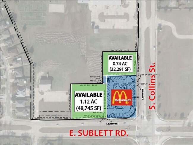 Plus de détails pour 6050 S Collins St, Arlington, TX - Terrain à vendre