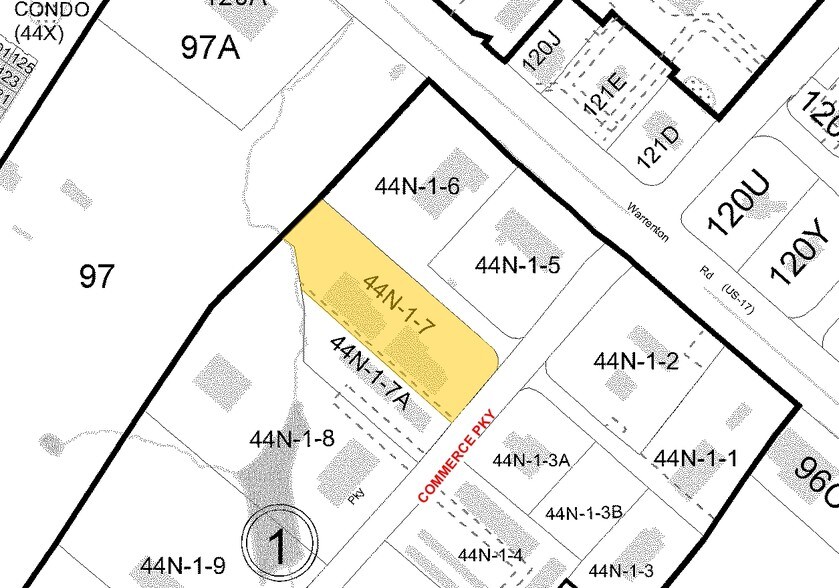 10 Commerce Pky, Fredericksburg, VA à louer - Plan cadastral - Image 3 de 27