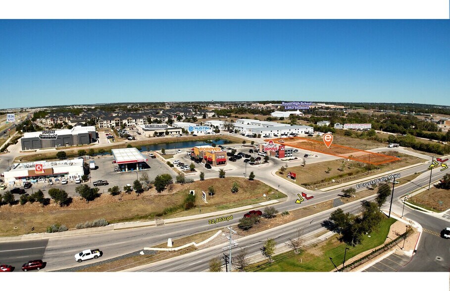 10745 E Crystal Falls Pky, Leander, TX for lease - Building Photo - Image 1 of 2