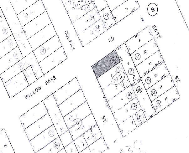 2304 Willow Pass Rd, Concord, CA à louer - Plan cadastral - Image 3 de 7