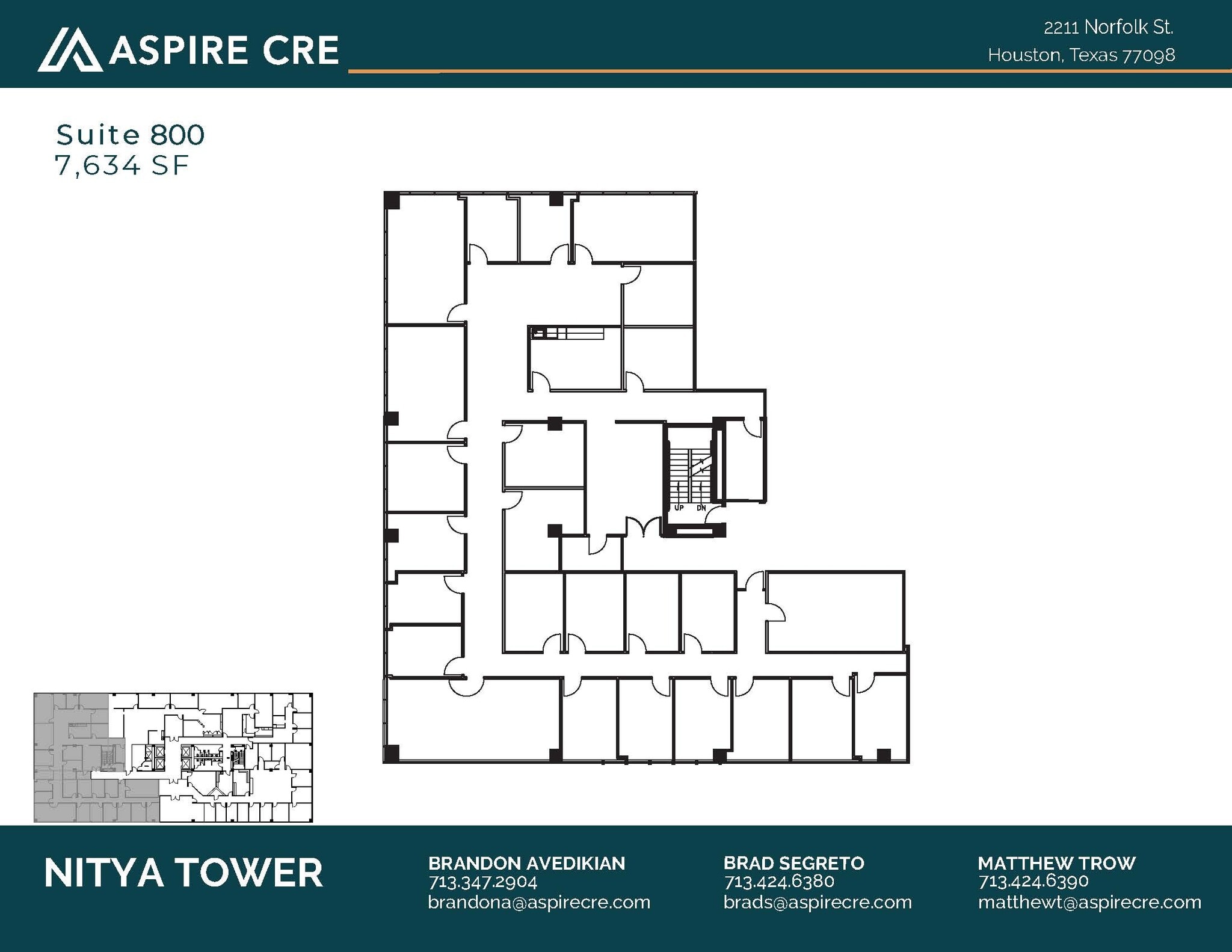 2211 Norfolk St, Houston, TX for lease Interior Photo- Image 1 of 1
