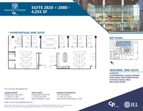 1099 18th St, Denver, CO for lease Floor Plan- Image 2 of 2