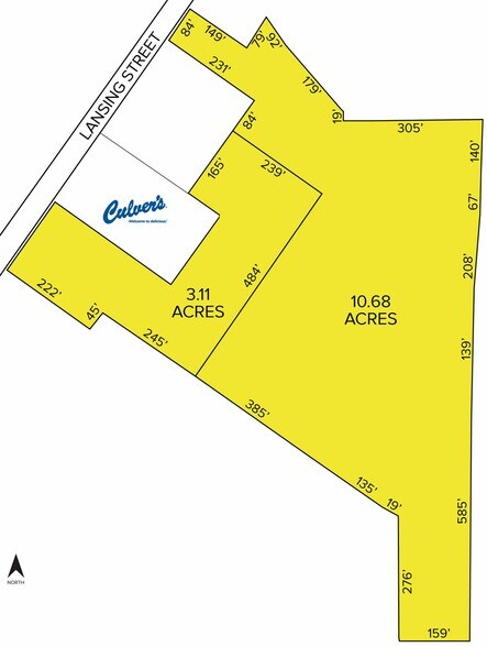 520 Lansing St, Charlotte, MI for sale - Site Plan - Image 2 of 2