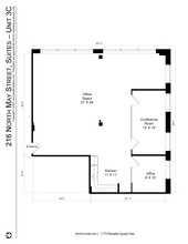 216 N May St, Chicago, IL for lease Floor Plan- Image 1 of 1