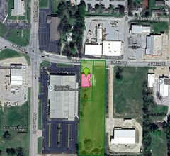 1520 E Main St, Siloam Springs, AR - AÉRIEN  Vue de la carte