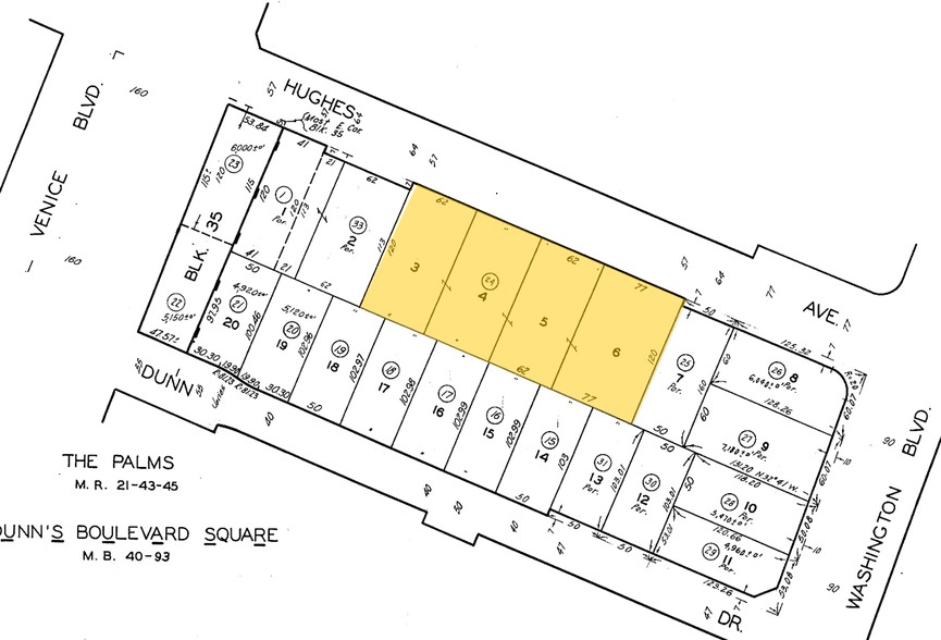 3831 Hughes Ave, Culver City, CA à louer - Plan cadastral - Image 2 de 7