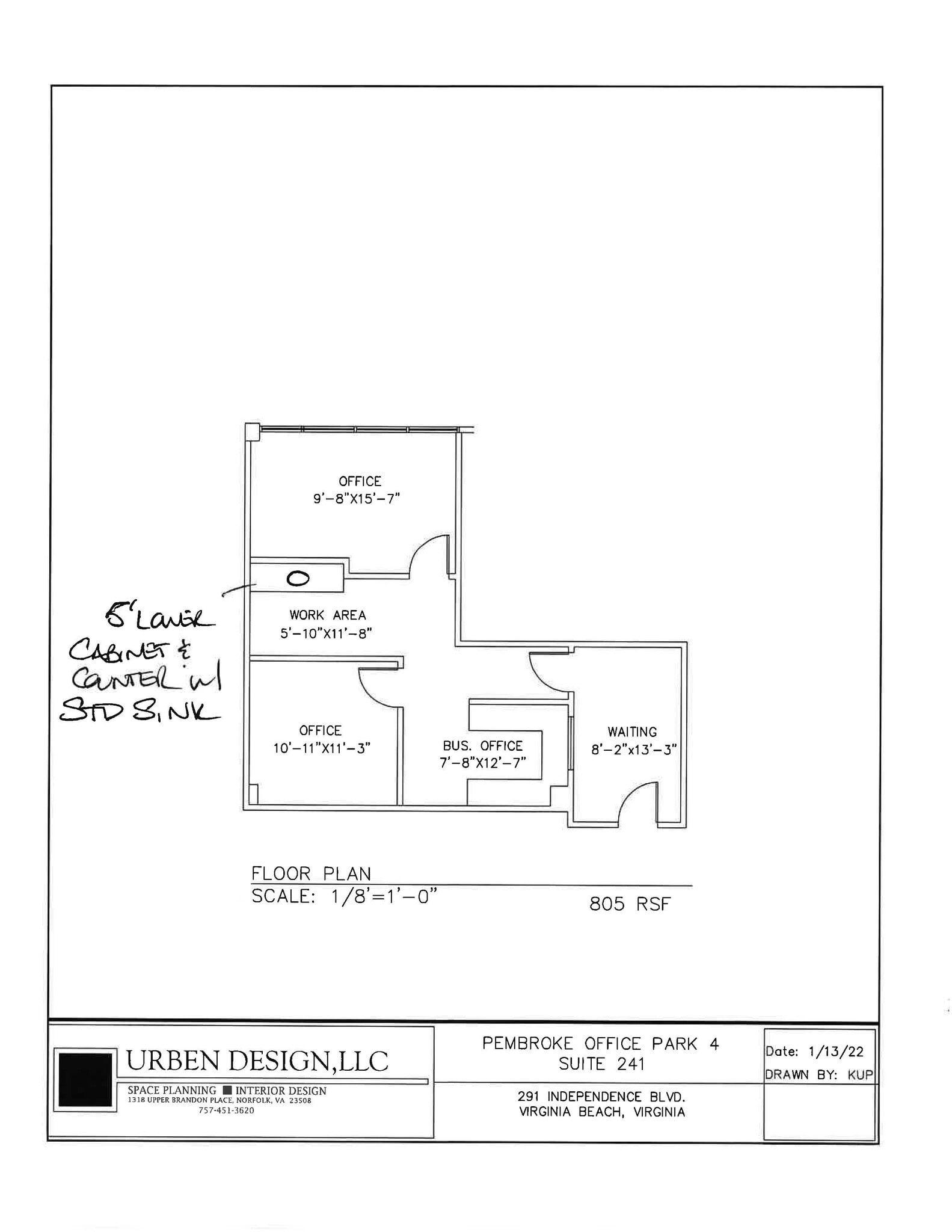 291 Independence Blvd, Virginia Beach, VA à louer Plan d  tage- Image 1 de 1