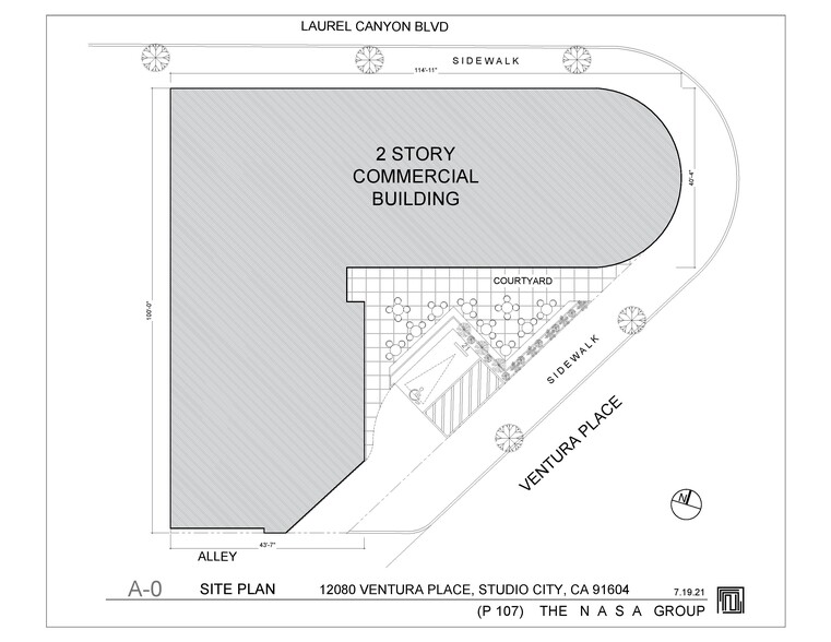 12080 Ventura Pl, Studio City, CA for lease - Floor Plan - Image 2 of 5
