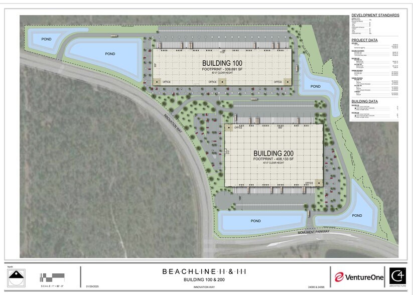 Monument Pkwy and Innovation Way, Orlando, FL à louer - Plan de site - Image 3 de 3