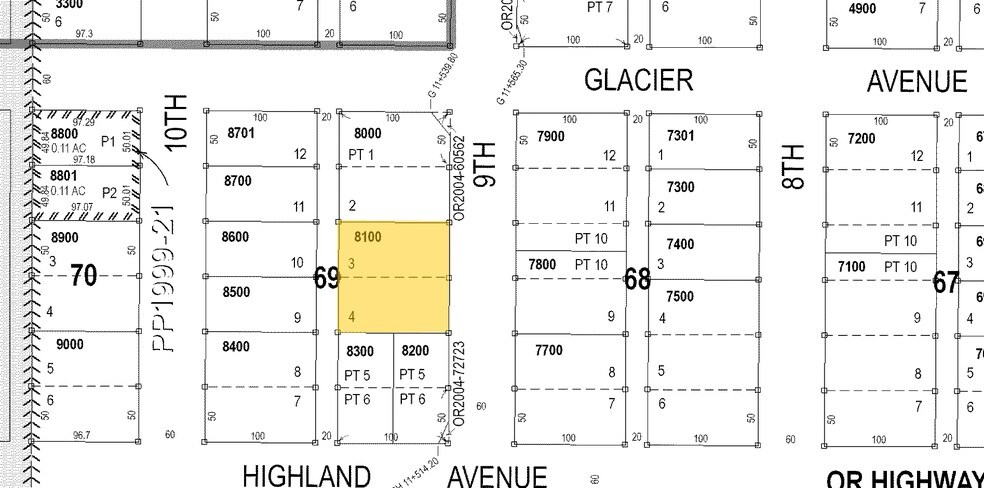 735 SW 9th St, Redmond, OR à louer - Plan cadastral - Image 2 de 2