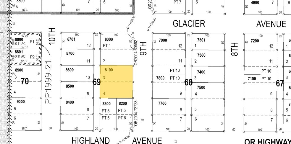 735 SW 9th St, Redmond, OR for lease - Plat Map - Image 2 of 2