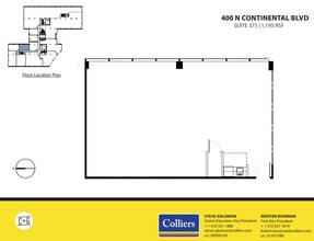 300 Continental Blvd, El Segundo, CA for lease Floor Plan- Image 1 of 1