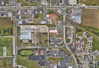 239 Mitylene Park Dr, Montgomery, AL - Aerial  map view