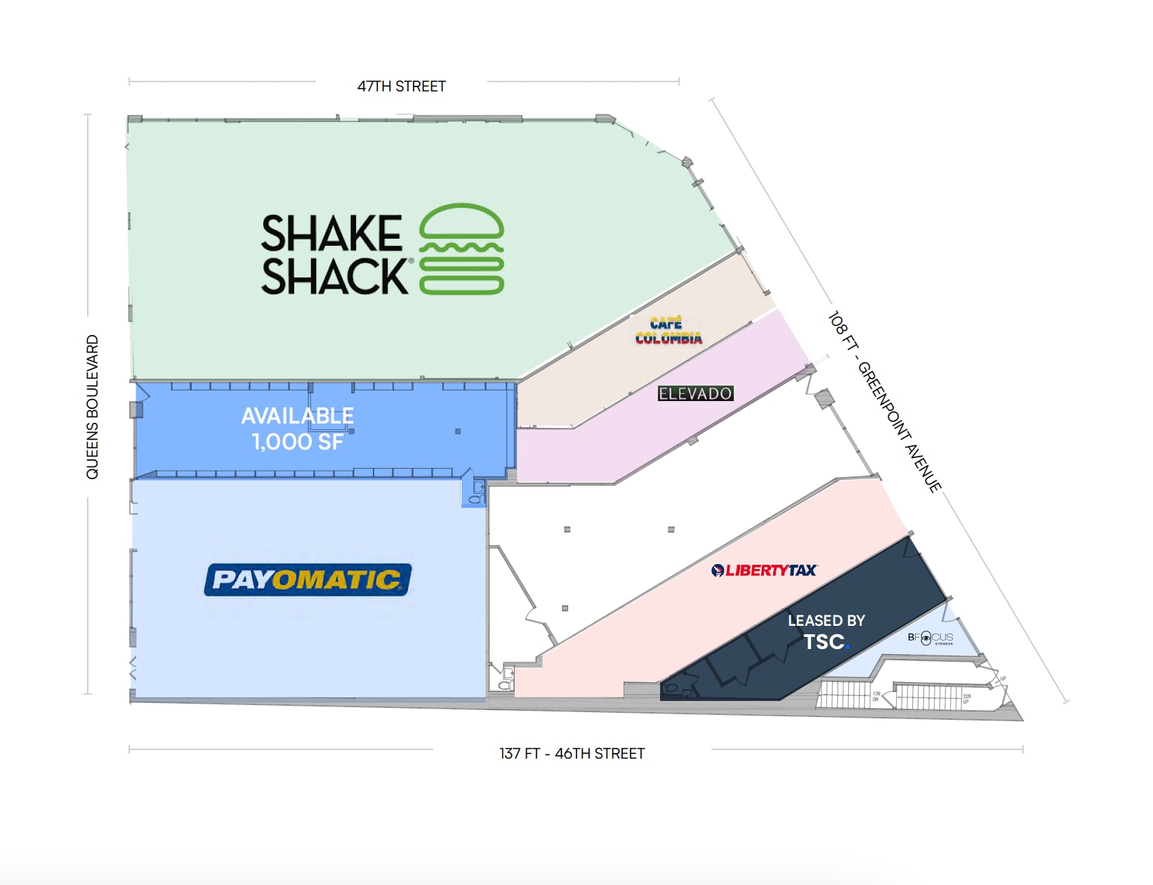 46-20 Queens Blvd, Sunnyside, NY à louer Photo intérieure- Image 1 de 2