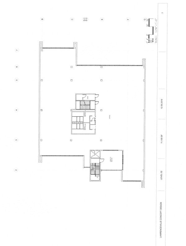 2571 Lawrenceville, Decatur, GA for lease Floor Plan- Image 1 of 4
