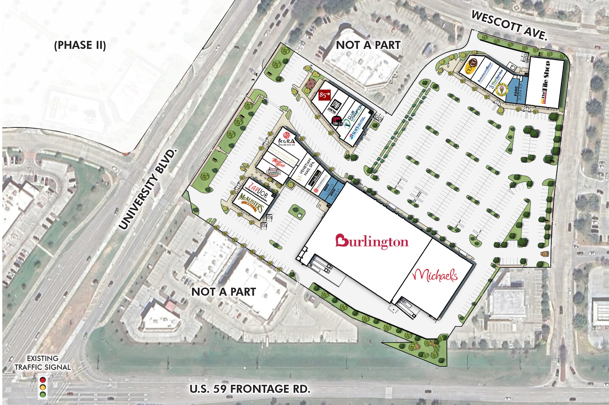 13517 University Blvd, Sugar Land, TX for lease Site Plan- Image 1 of 1