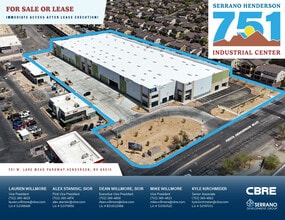 751 Lake Mead Pkwy Pky, Henderson, NV - Aérien Vue de la carte