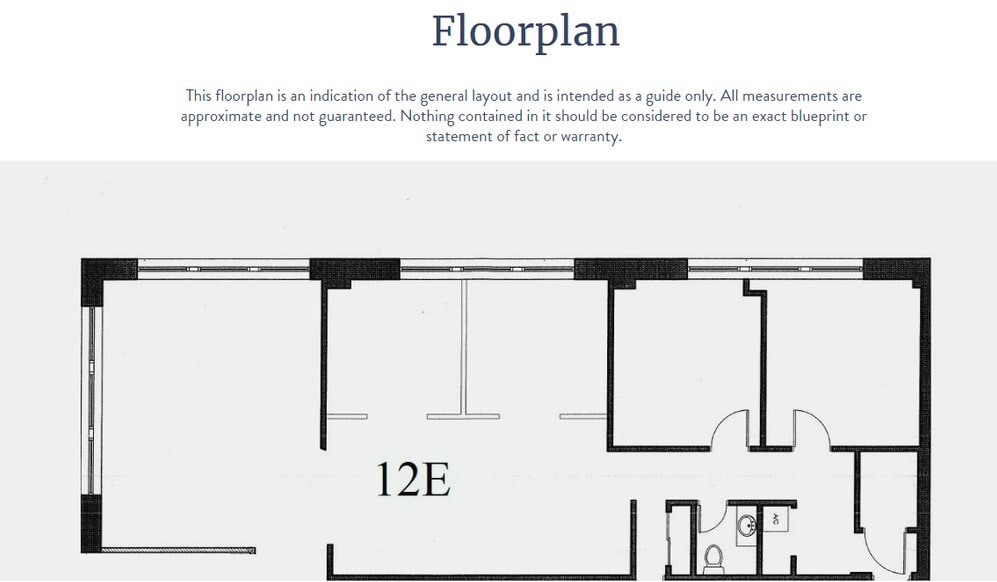 146 W 29th St, New York, NY for lease Floor Plan- Image 1 of 7