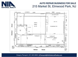 215 Market St, Elmwood Park, NJ à louer Plan d’étage- Image 1 de 1