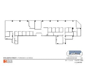 970 W 190th St, Torrance, CA à louer Plan d’étage- Image 1 de 1