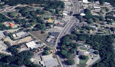 14 Farmer St, Newnan, GA - Aérien Vue de la carte