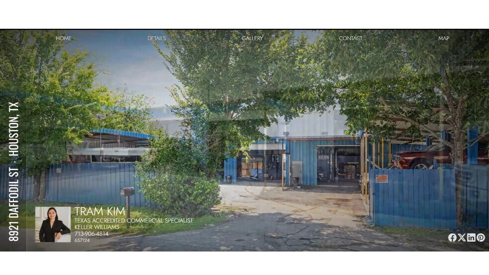 8921 Daffodil Ave, Houston, TX à vendre - Vidéo sur l’inscription commerciale - Image 2 de 76