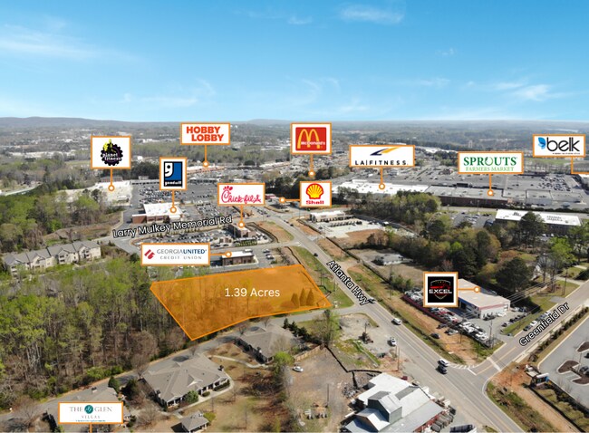 Plus de détails pour 725 Atlanta, Cumming, GA - Terrain à vendre