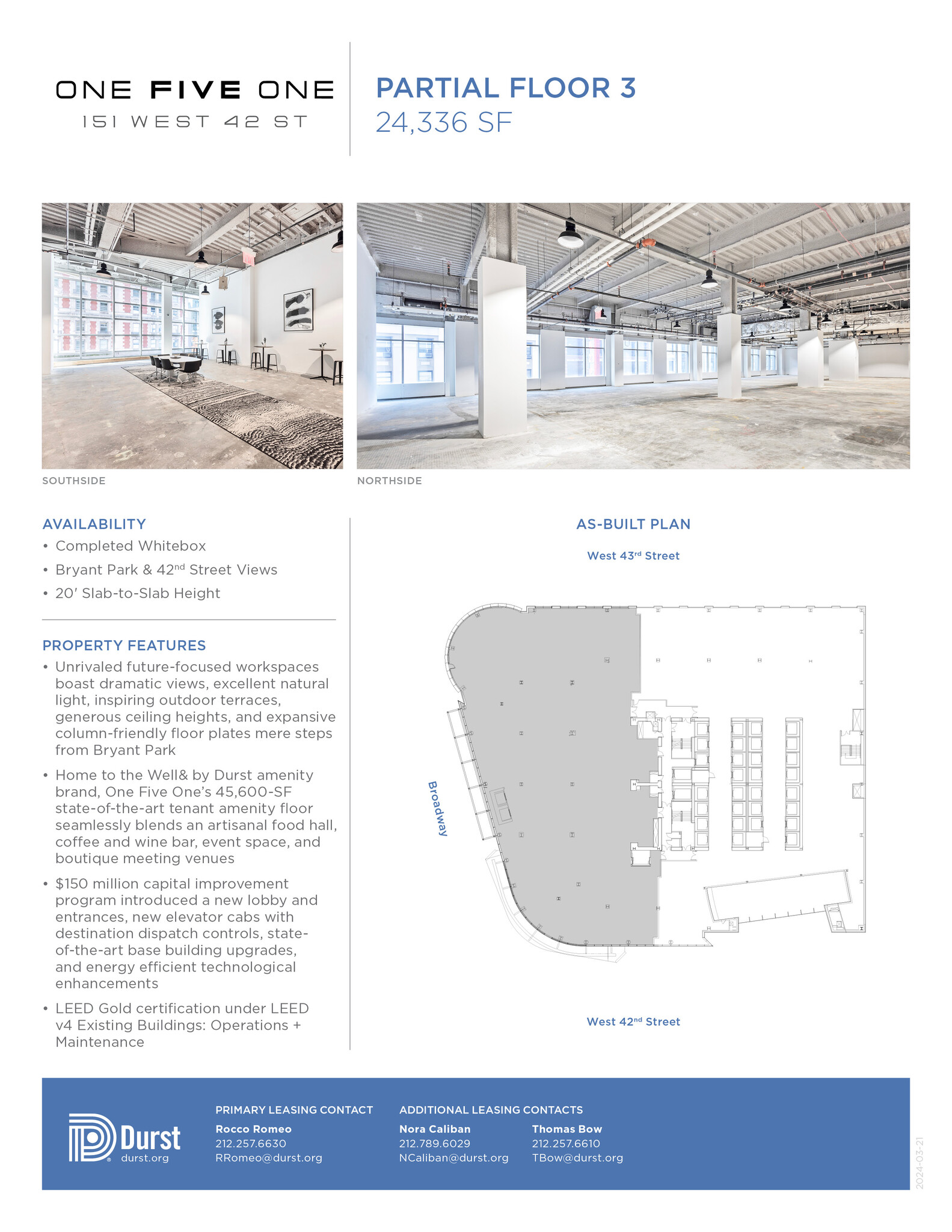 151 W 42nd St, New York, NY for lease Floor Plan- Image 1 of 7