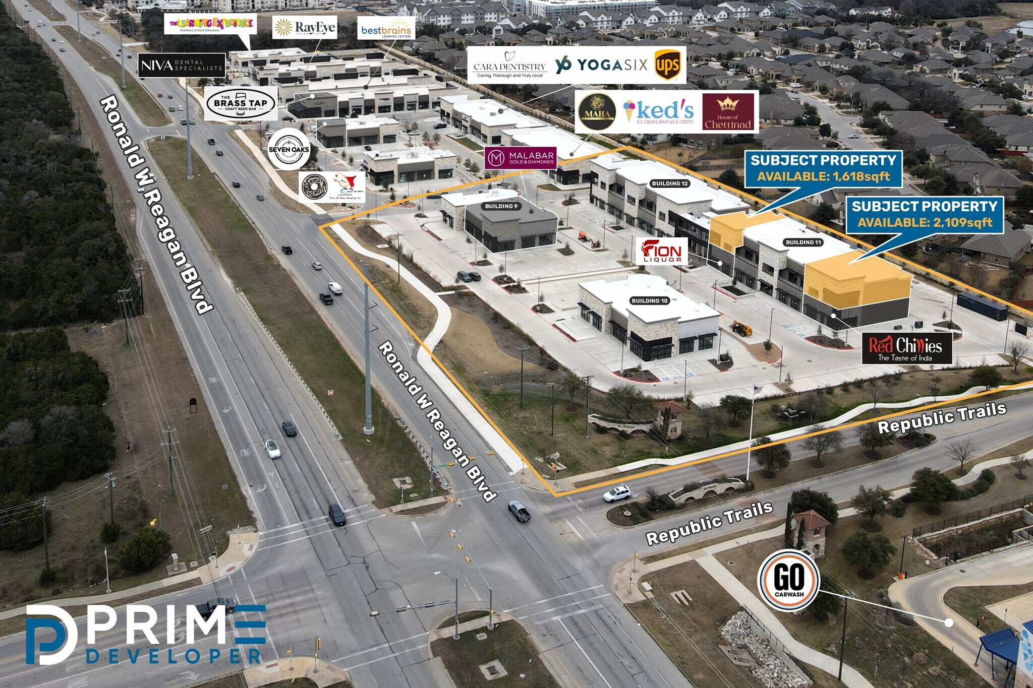 15301 Ronald Reagan Blvd, Leander, TX à vendre Plan de site- Image 1 de 10