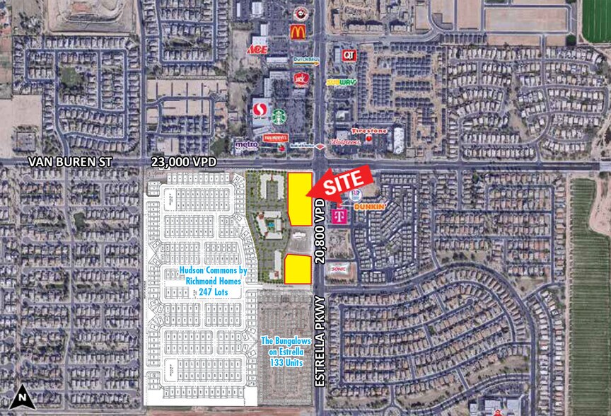 SWC Estrella Pkwy & Van Buren St, Goodyear, AZ à louer - Photo du bâtiment - Image 2 de 4