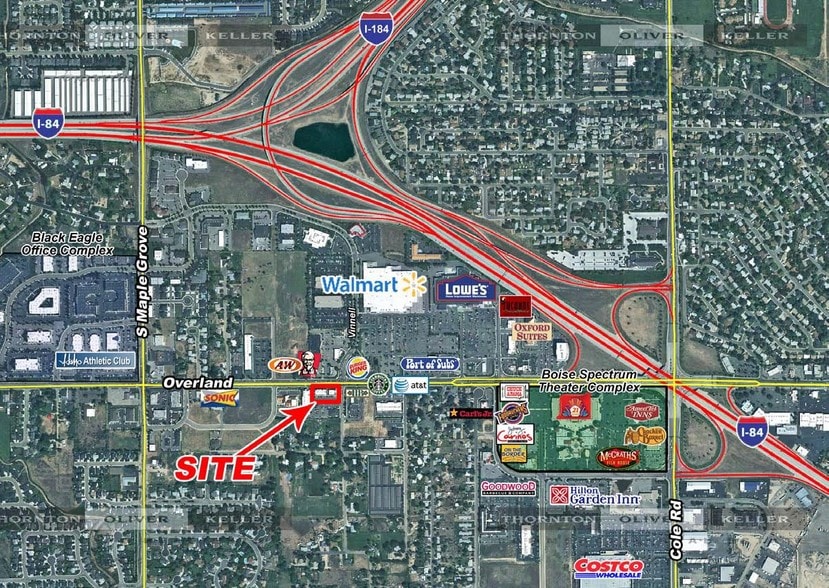 8489 W Overland Rd, Boise, ID à louer - Aérien - Image 2 de 22