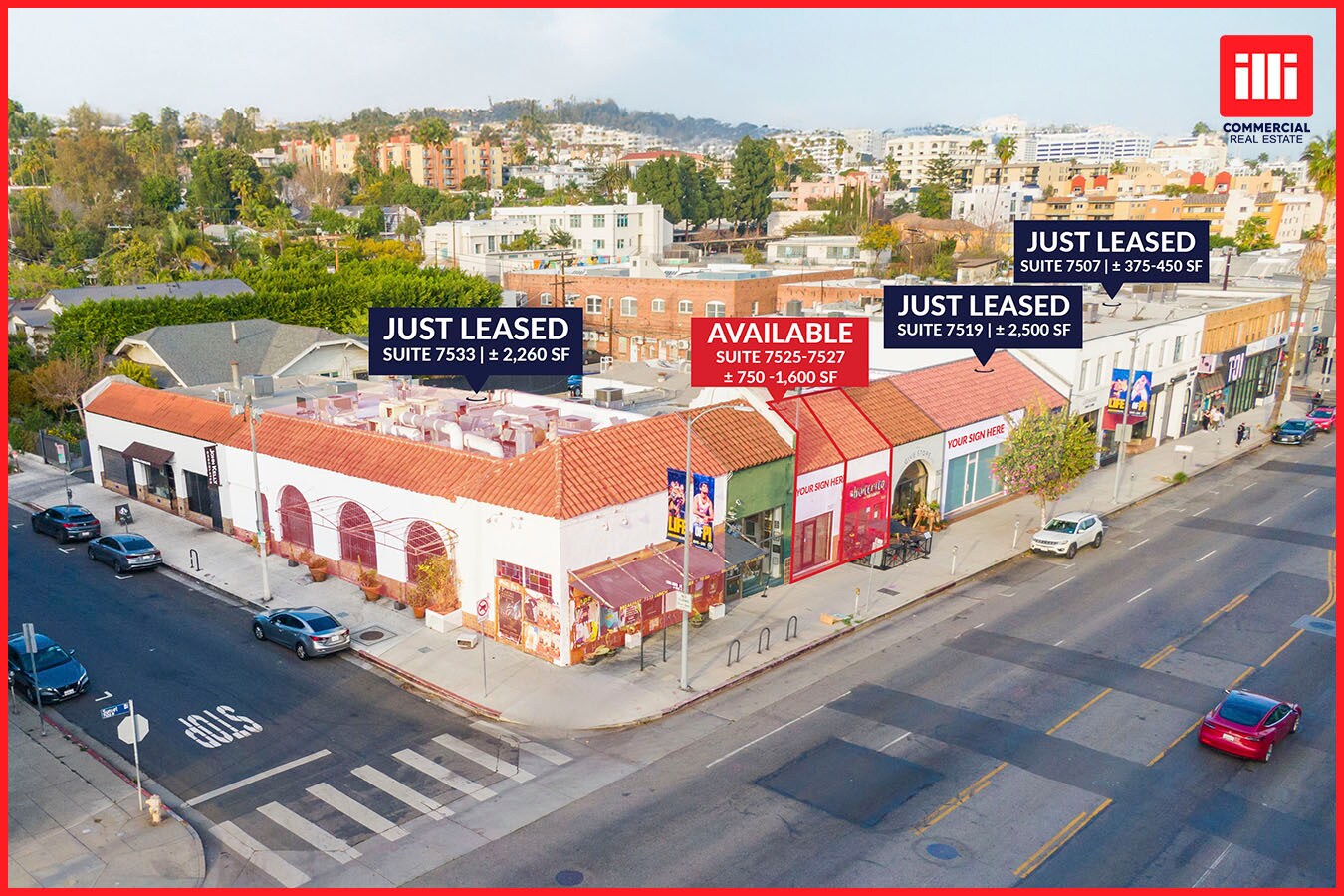 7507-7533 W Sunset Blvd, Los Angeles, CA à louer Photo principale- Image 1 de 10