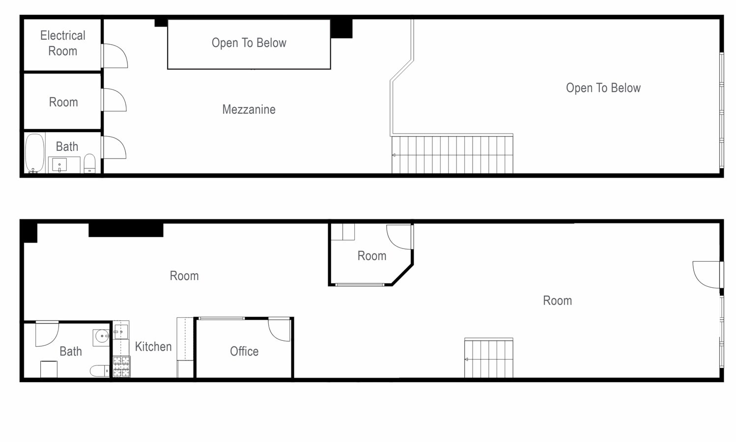 1233-1235 Howard St, San Francisco, CA 94103 - Unité 1235-D - - Plan d’étage - Image 1 of 5