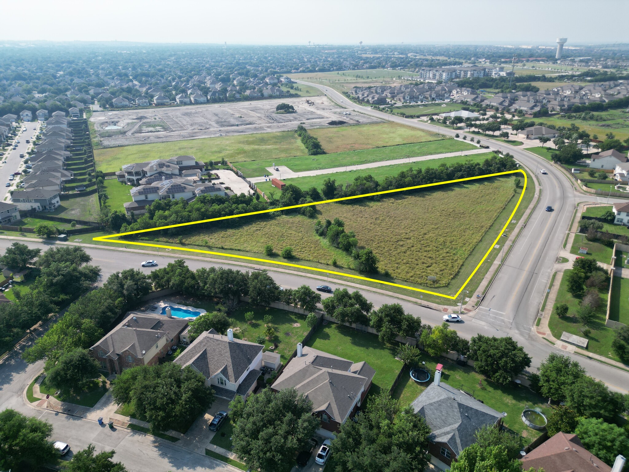 Pfennig Lane & Black Locust Drive, Pflugerville, TX for sale Aerial- Image 1 of 9