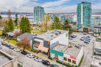 123-125 E 2nd St, North Vancouver, BC - AERIAL  map view