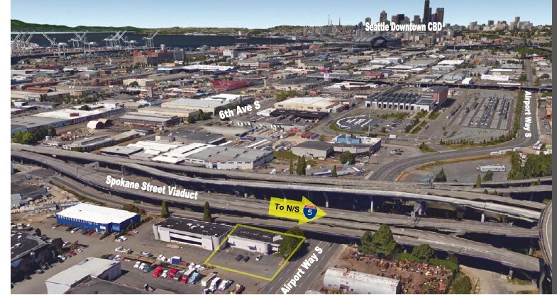 3605 Airport Way S, Seattle, WA à louer - Aérien - Image 3 de 5