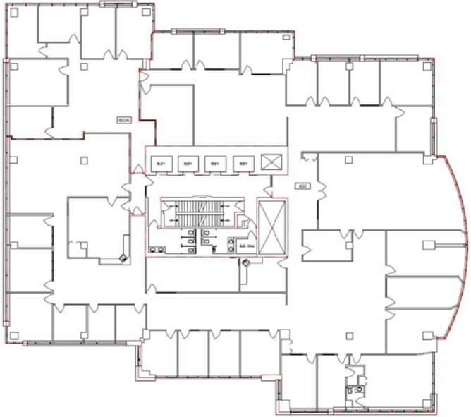 10909 Jasper Ave NW, Edmonton, AB for lease Floor Plan- Image 1 of 1