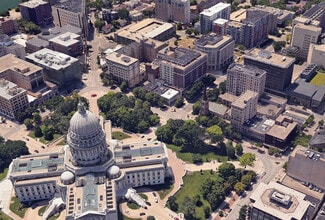 2 S Carroll St, Madison, WI - Aerial  map view