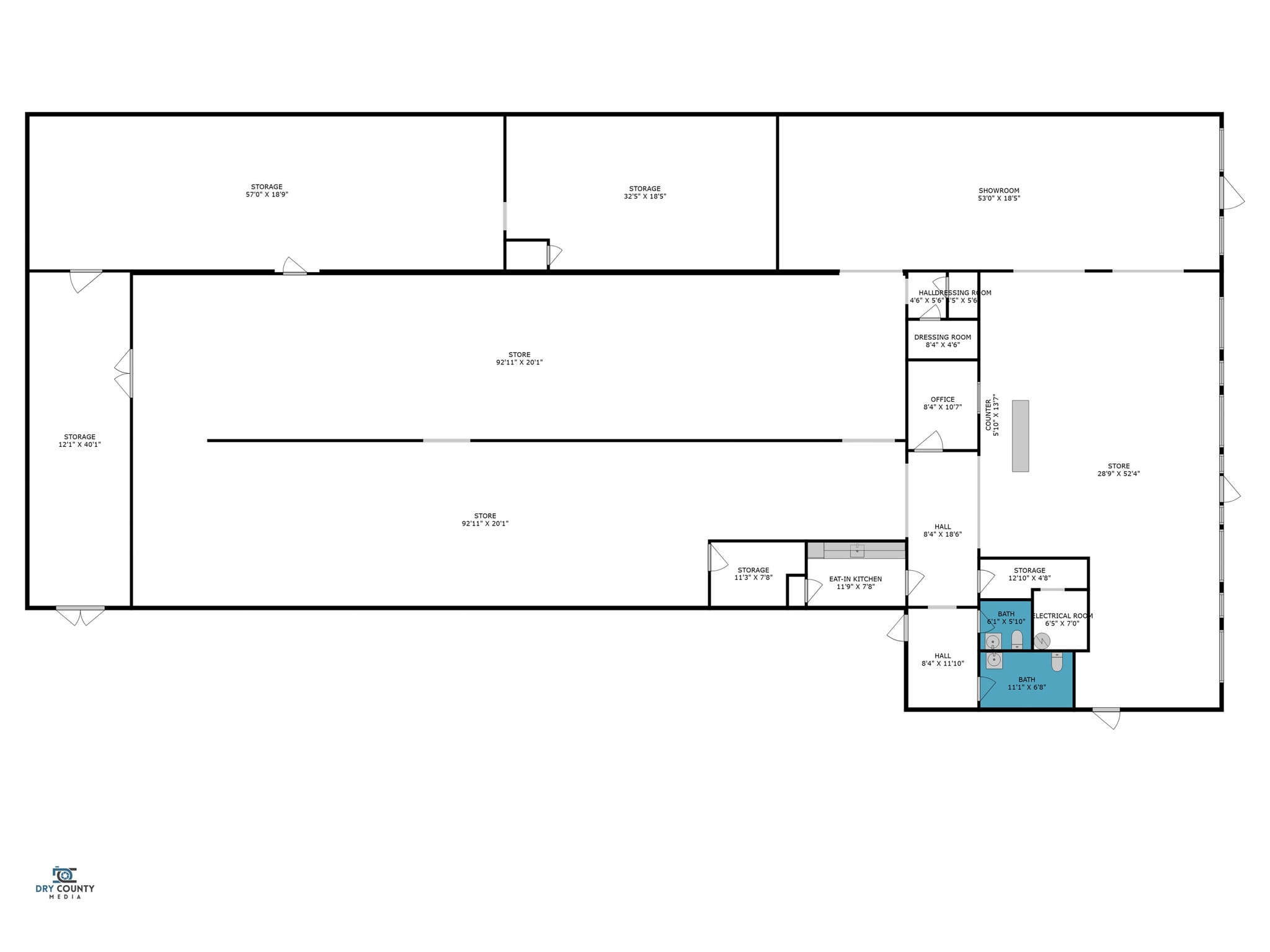 6 Television Cir, Savannah, GA à louer Plan d’étage- Image 1 de 1