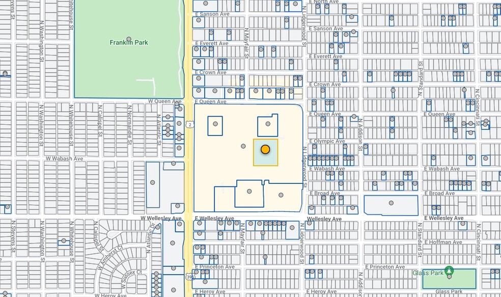 4730 N Division St, Spokane, WA à louer - Plan cadastral - Image 2 de 2