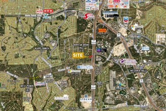 3651 W Loop 1604 N, San Antonio, TX - Aérien Vue de la carte - Image1