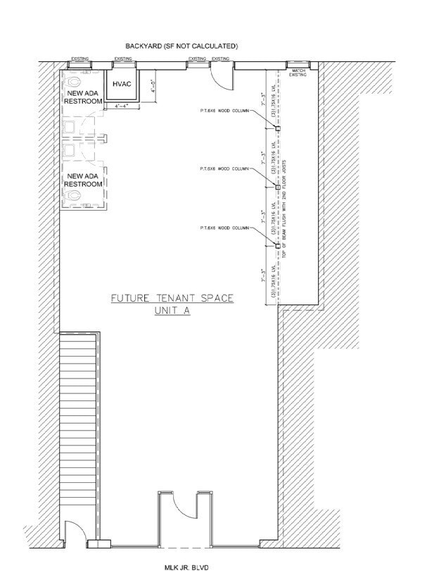 351-355 Martin Luther King Jr Blvd, Savannah, GA for lease Building Photo- Image 1 of 16