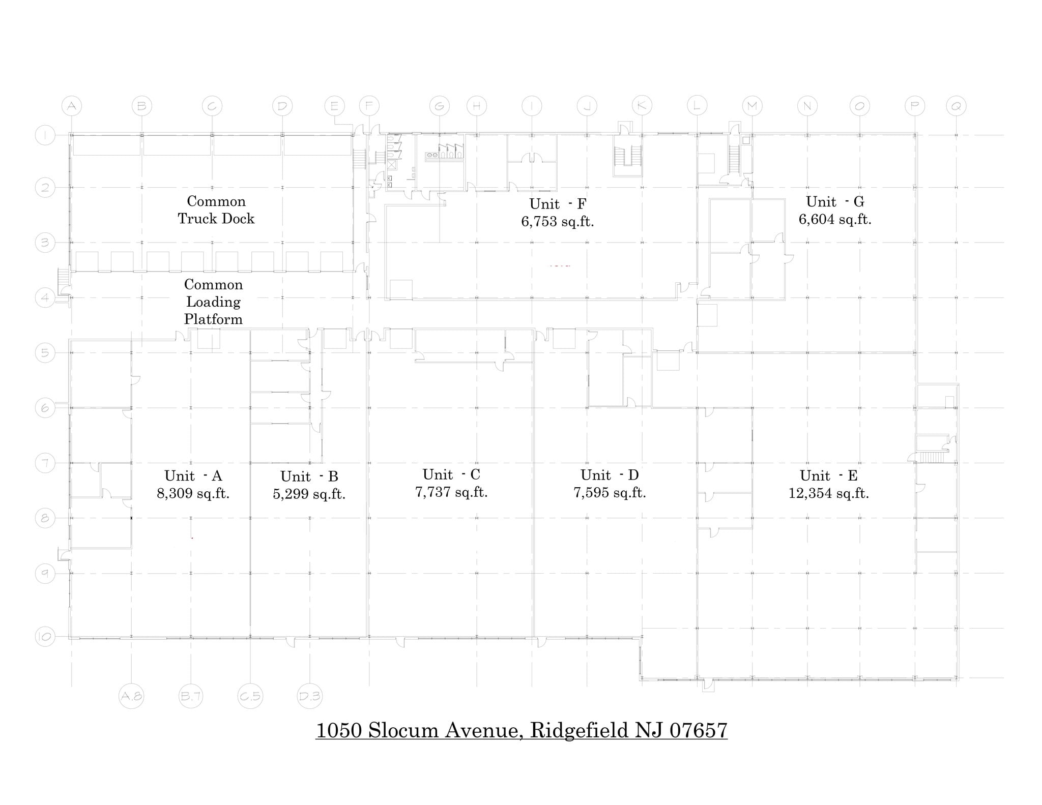 1050 Slocum Ave, Ridgefield, NJ for lease Site Plan- Image 1 of 1