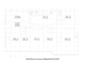 1050 Slocum Ave, Ridgefield, NJ for lease Site Plan- Image 1 of 1
