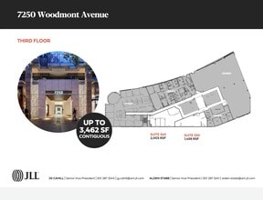 4801-4809 Bethesda Ave, Bethesda, MD à louer Plan d’étage- Image 2 de 2