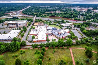 1000 Nc Music Factory Blvd, Charlotte, NC - AERIAL  map view